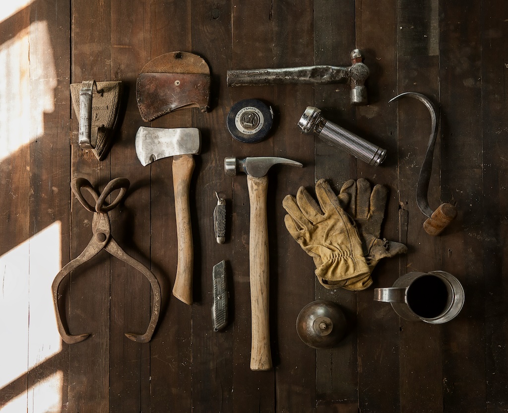 Professional handyman tools and equipment